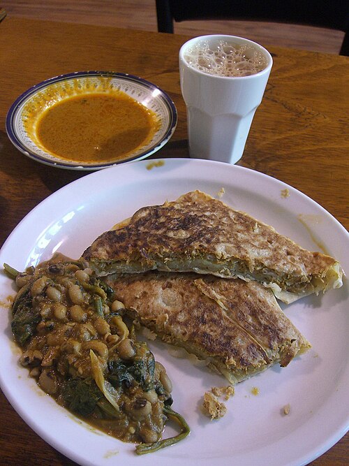 Murtabak and naan