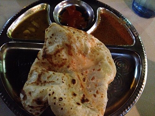 Roti canai breakfast